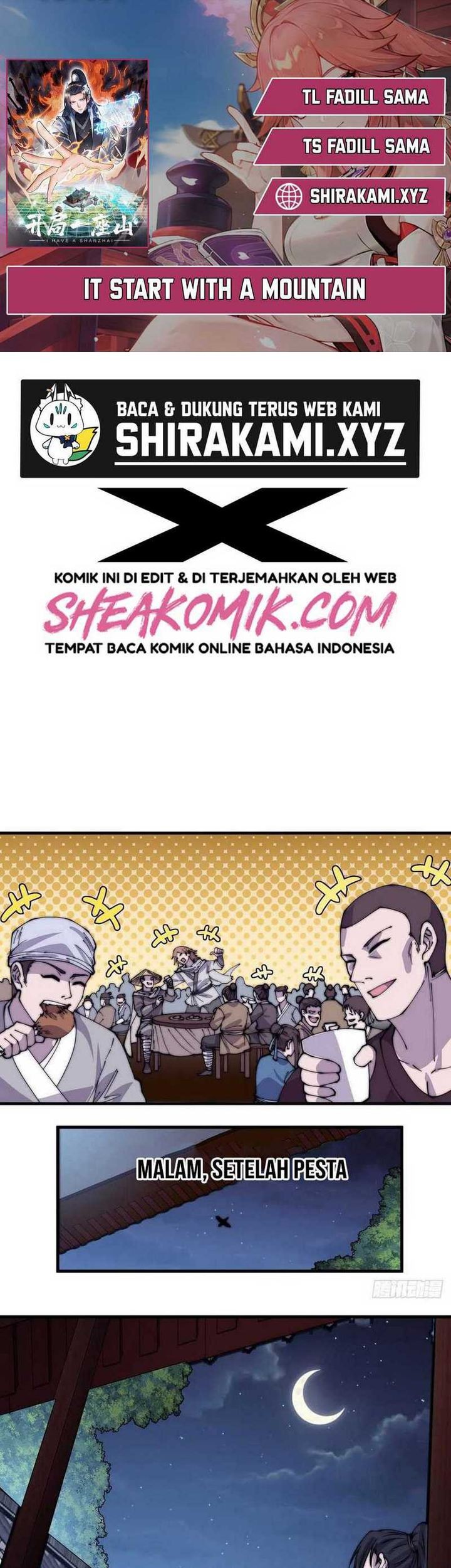 It Starts With A Mountain Chapter 412 - halaman 1