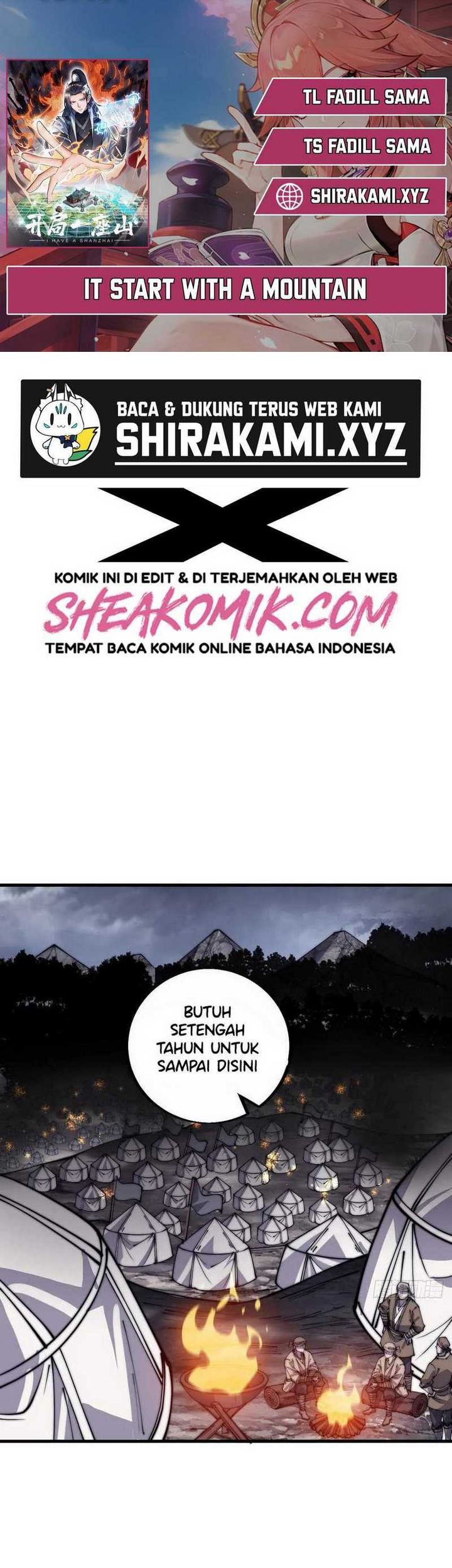 It Starts With A Mountain Chapter 414 - halaman 1