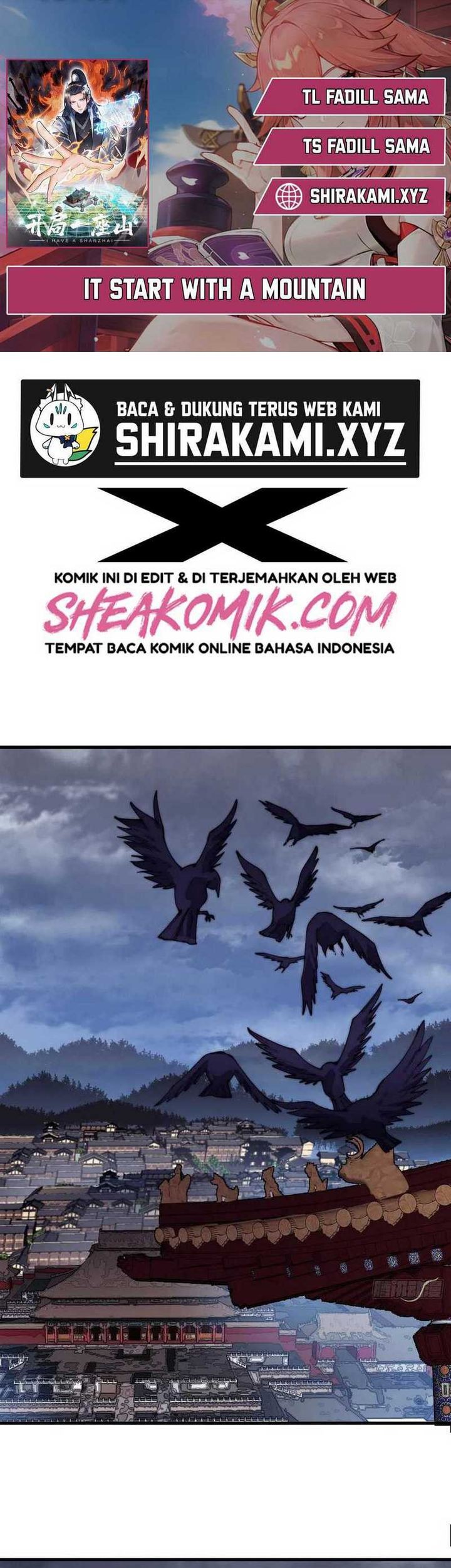 It Starts With A Mountain Chapter 415 - halaman 1