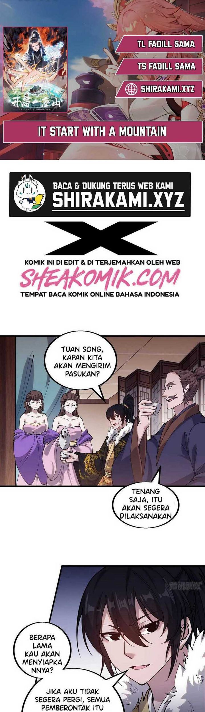 It Starts With A Mountain Chapter 416 - halaman 1