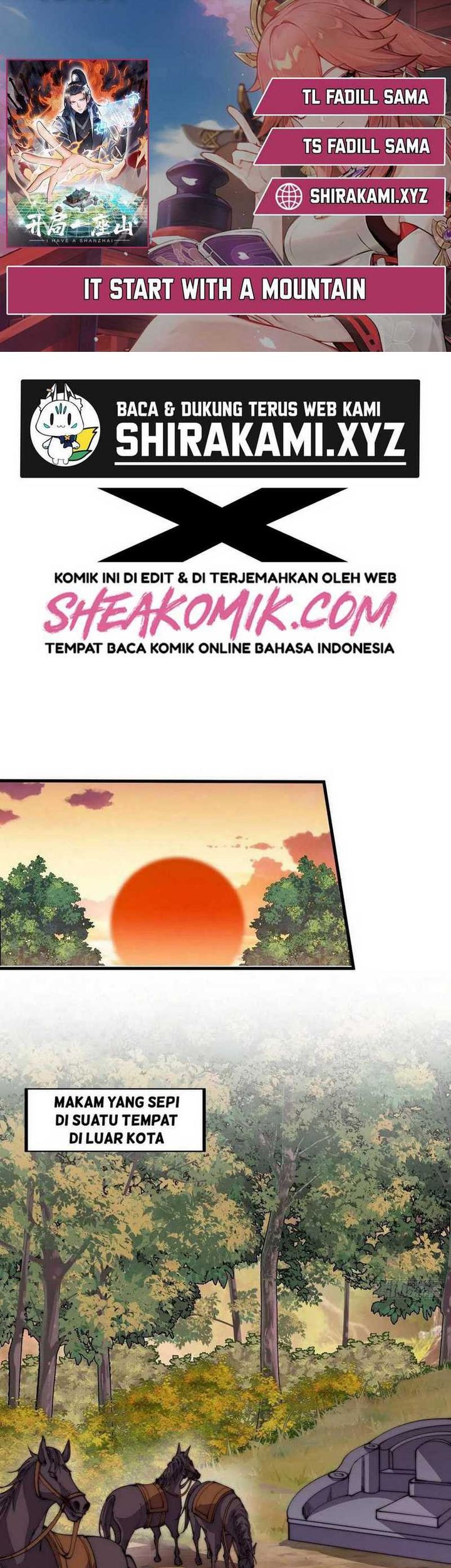 It Starts With A Mountain Chapter 425 - halaman 1