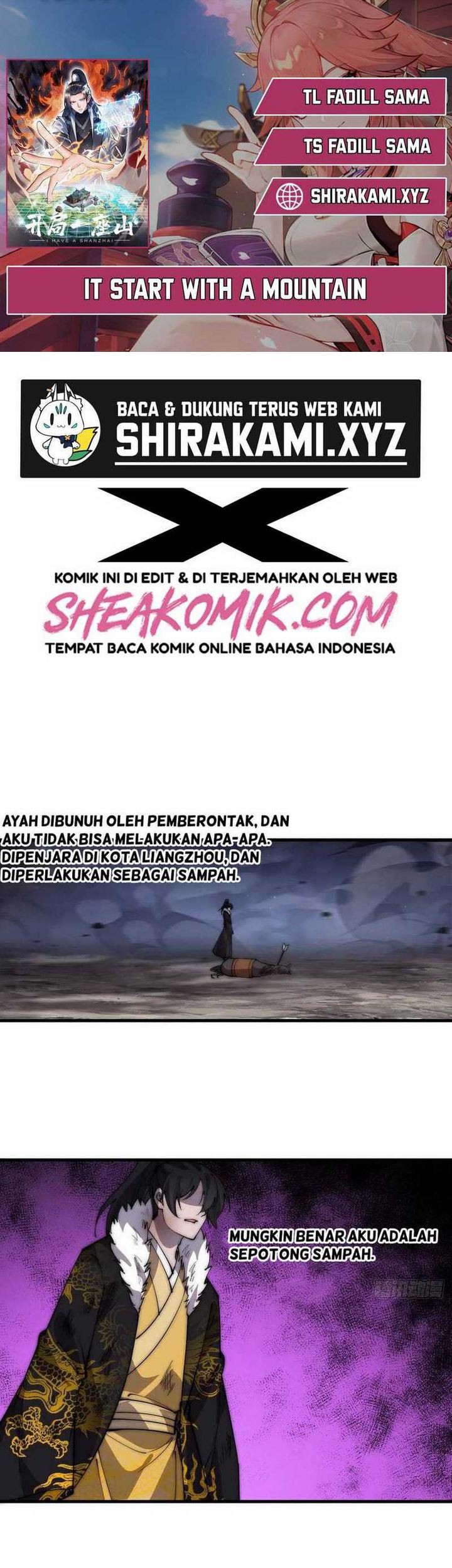 It Starts With A Mountain Chapter 427 - halaman 1