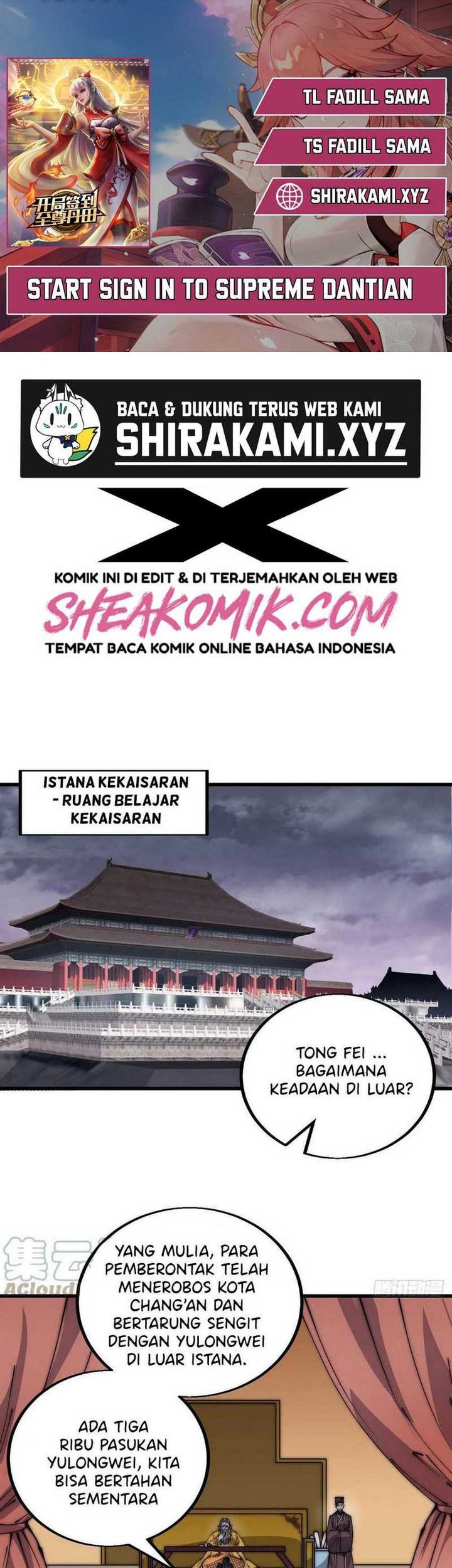 It Starts With A Mountain Chapter 429 - halaman 1