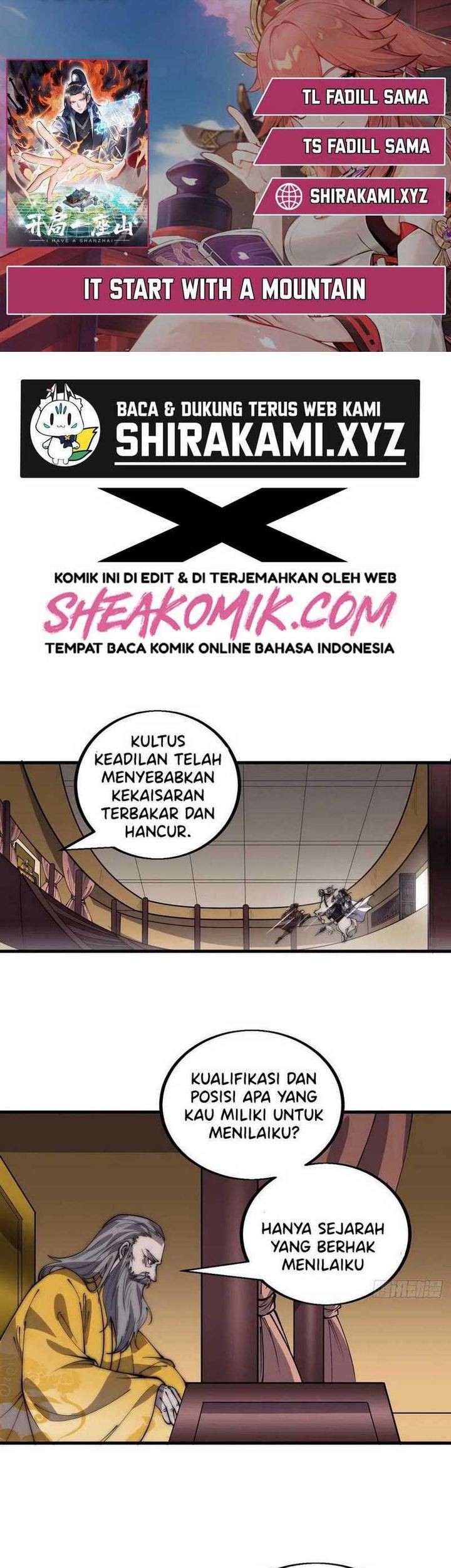 It Starts With A Mountain Chapter 431 - halaman 1