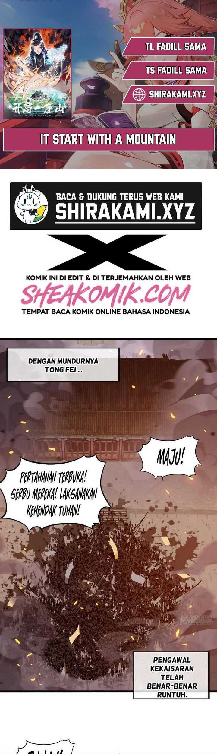 It Starts With A Mountain Chapter 432 - halaman 1