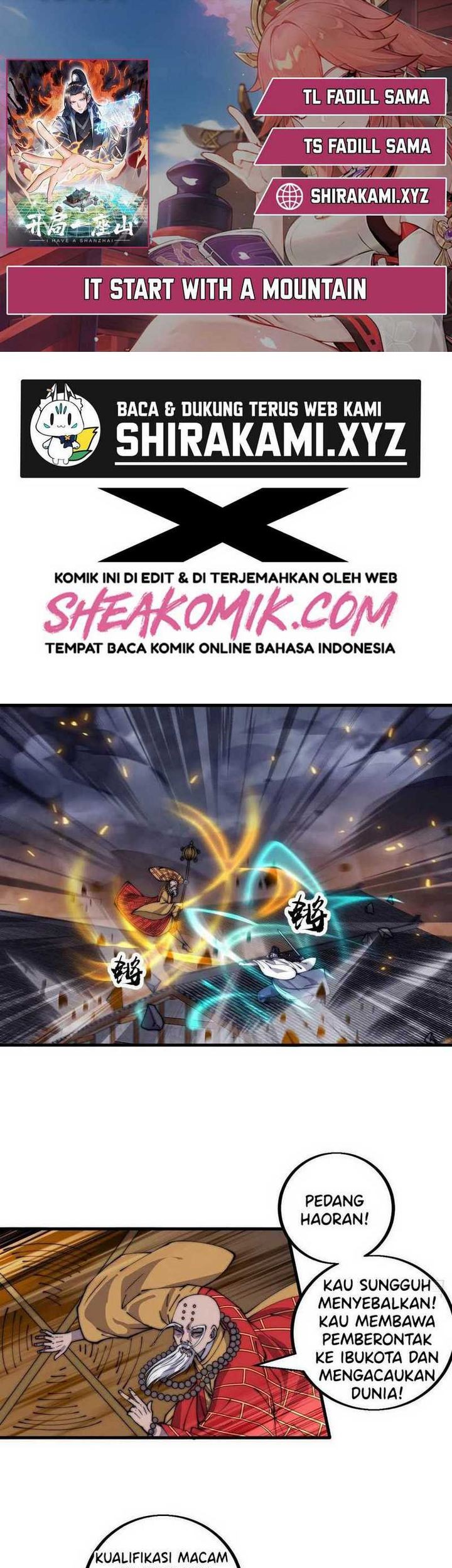 It Starts With A Mountain Chapter 433 - halaman 1