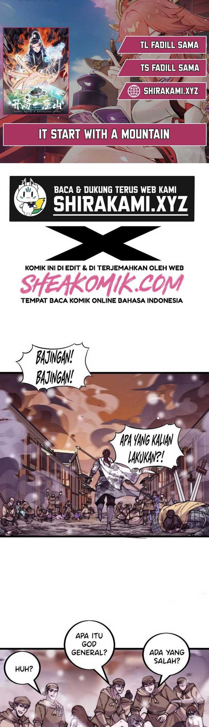It Starts With A Mountain Chapter 434 - halaman 1