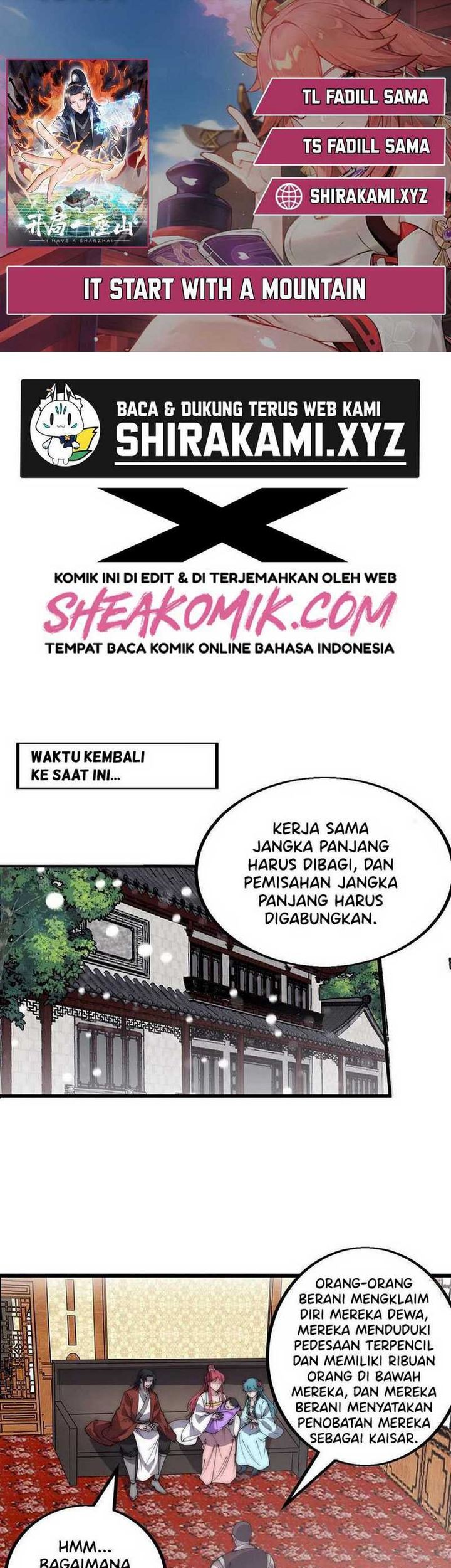 It Starts With A Mountain Chapter 435 - halaman 1