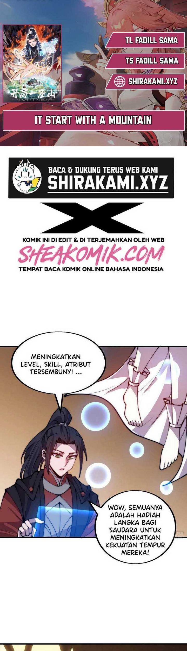 It Starts With A Mountain Chapter 436 - halaman 1