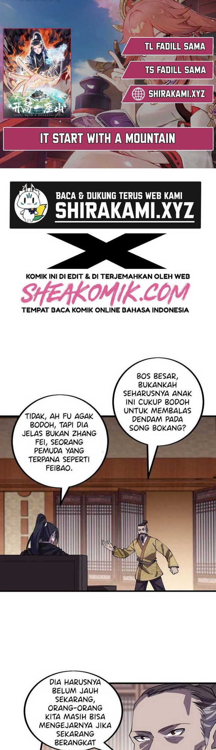 It Starts With A Mountain Chapter 437 - halaman 1