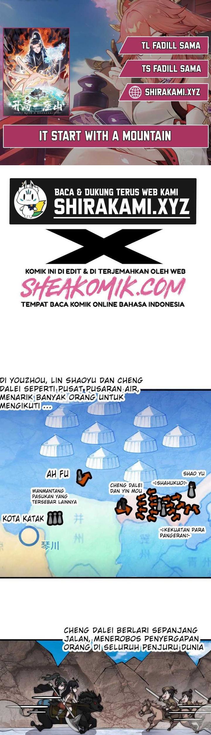 It Starts With A Mountain Chapter 452 - halaman 1