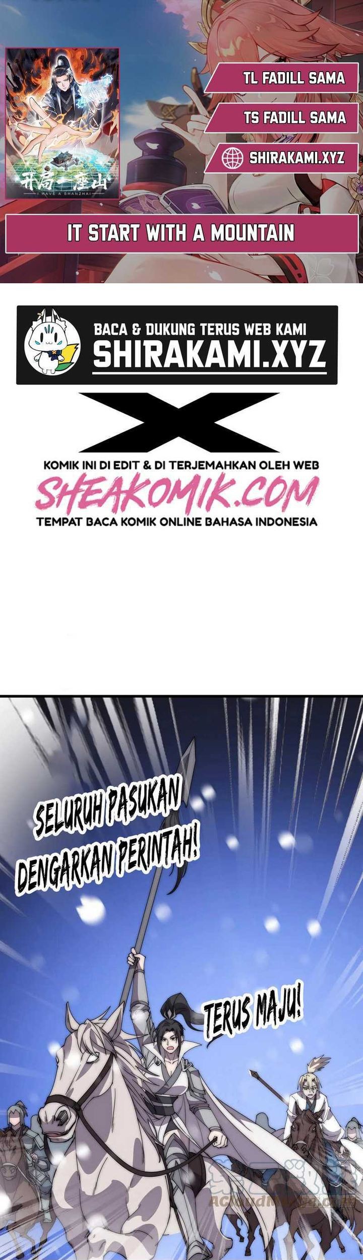 It Starts With A Mountain Chapter 453 - halaman 1