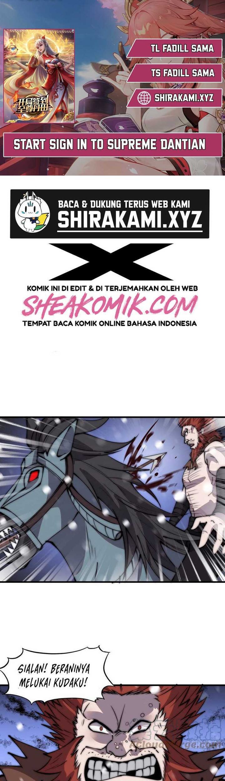 It Starts With A Mountain Chapter 454 - halaman 1