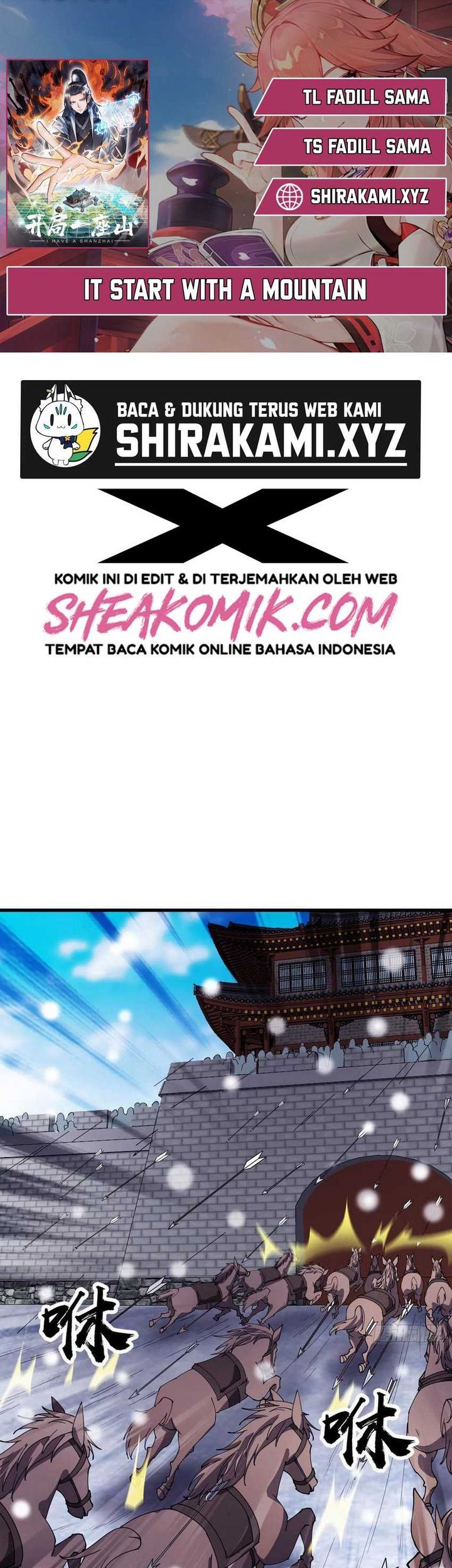 It Starts With A Mountain Chapter 456 - halaman 1