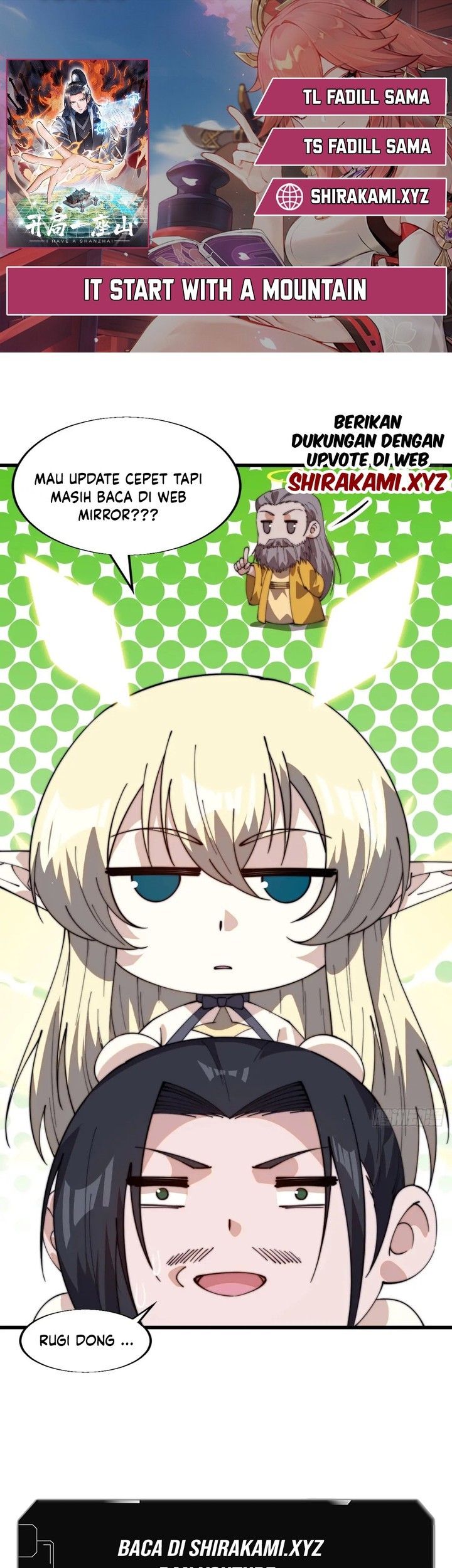 It Starts With A Mountain Chapter 844 - halaman 1
