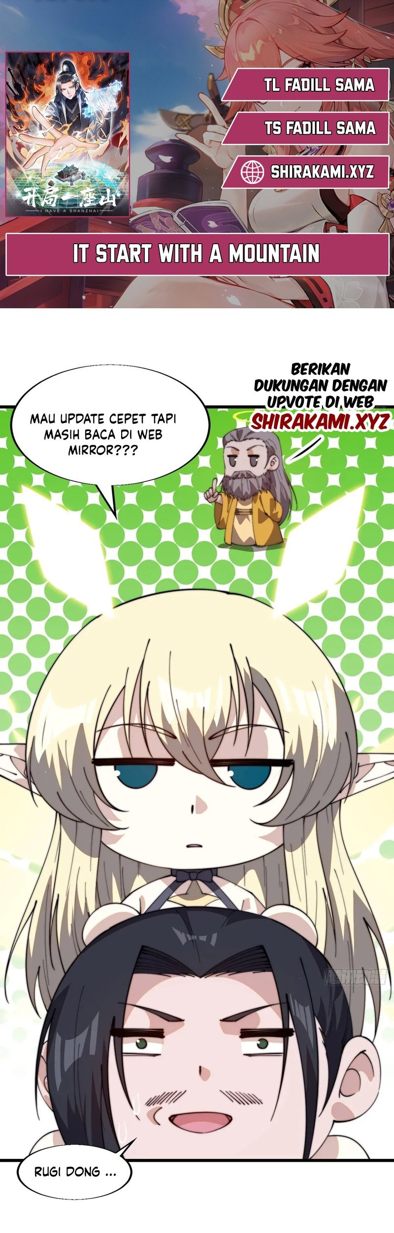 It Starts With A Mountain Chapter 852 - halaman 1