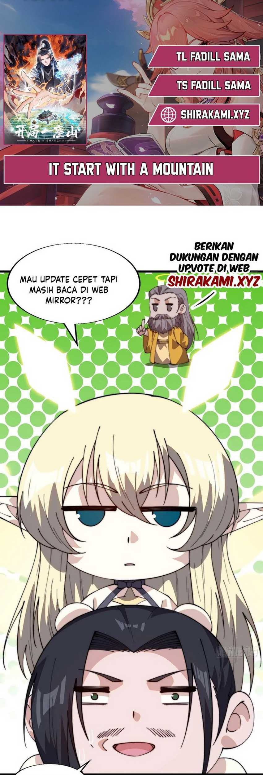 It Starts With A Mountain Chapter 861 - halaman 1