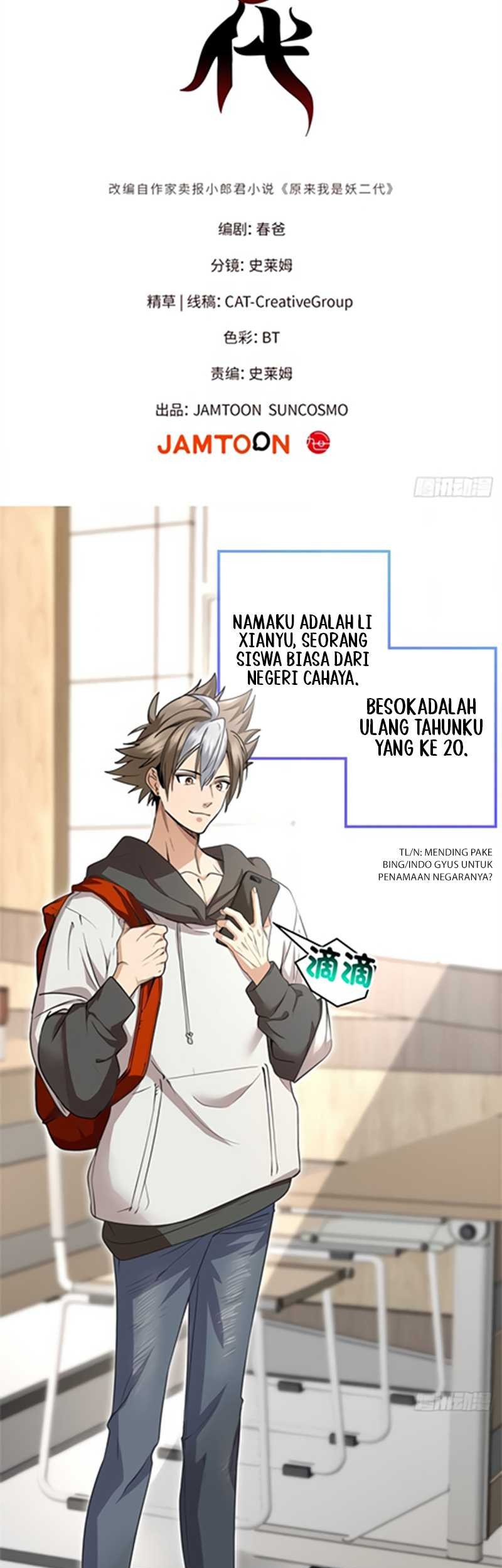 It turns out that I am the second generation of demons Chapter 1 - halaman 5