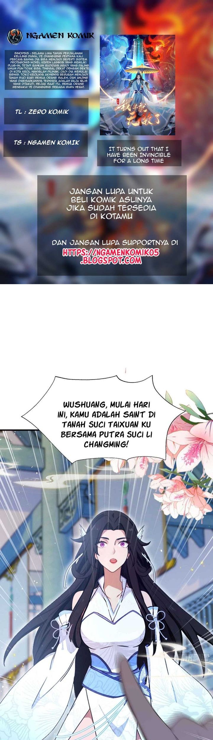 It Turns Out That I Have Been Invincible For A Long Time Chapter 14 - halaman 1