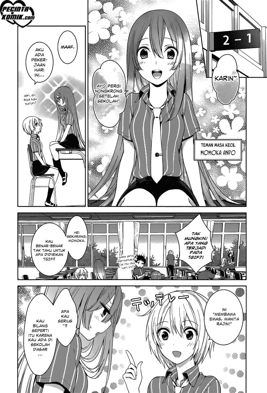Itoshi no Karin Chapter 4 - halaman 8