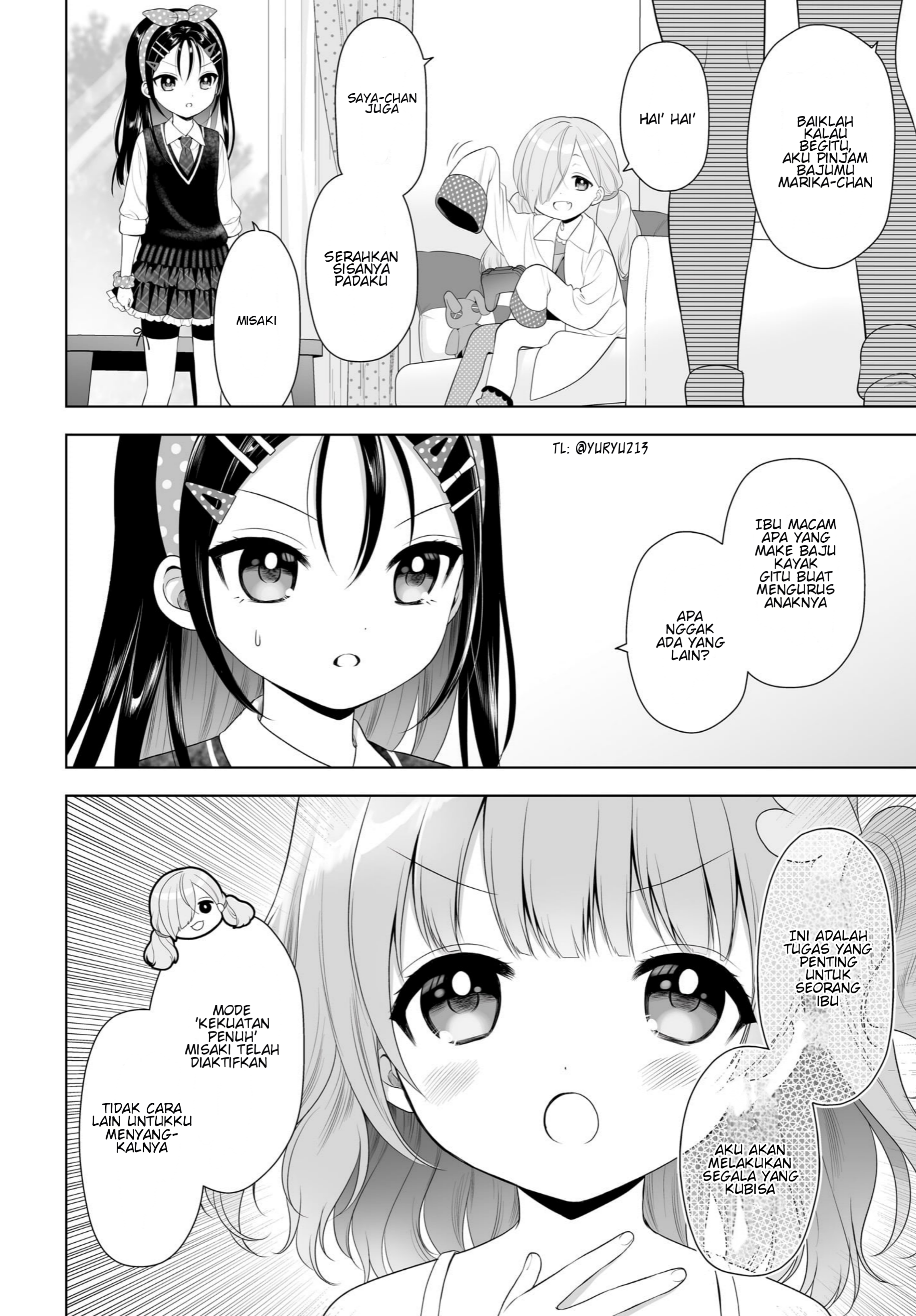 It's a new style of family. dokidoki★happy home. Chapter 1 - halaman 4