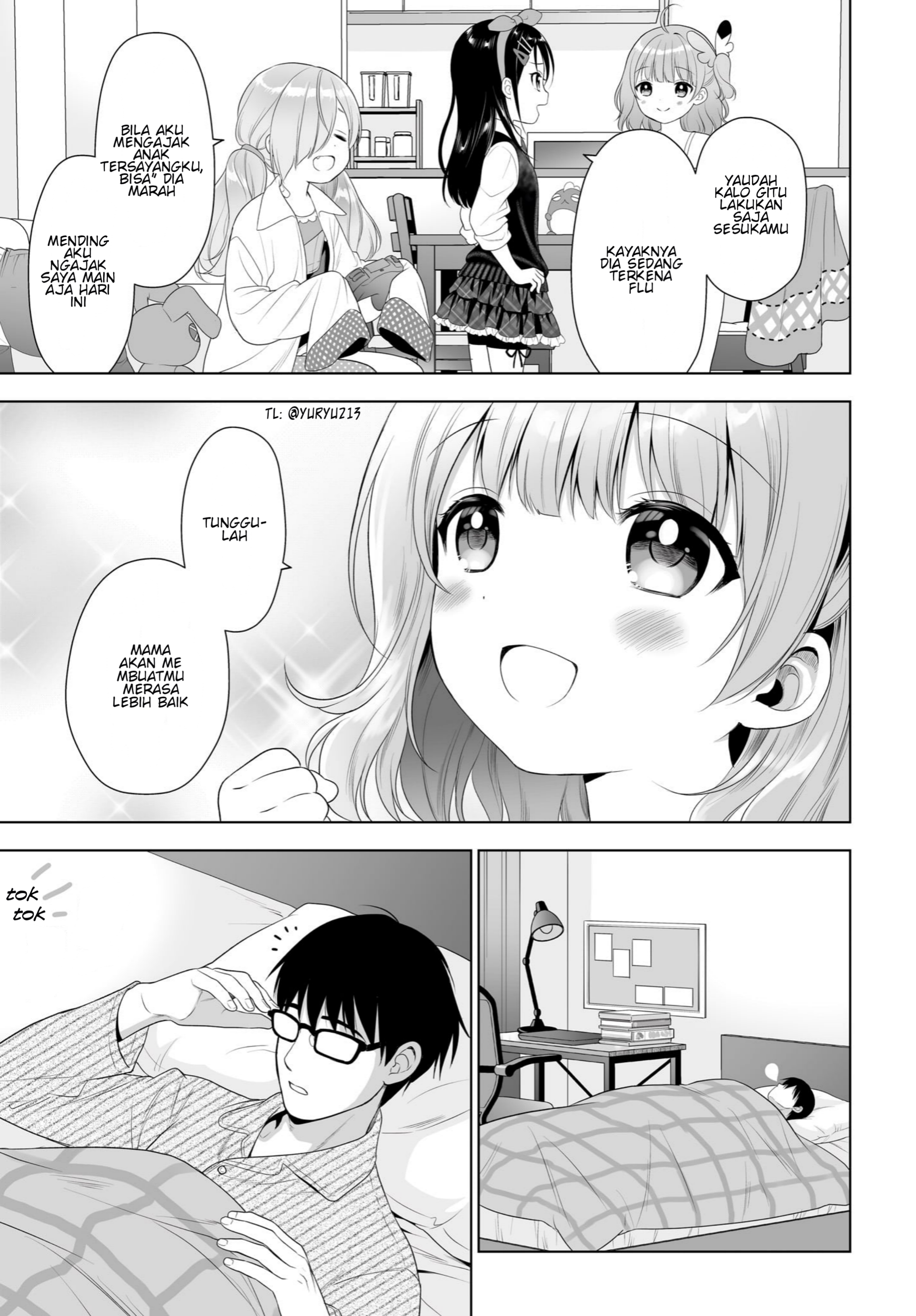 It's a new style of family. dokidoki★happy home. Chapter 1 - halaman 5