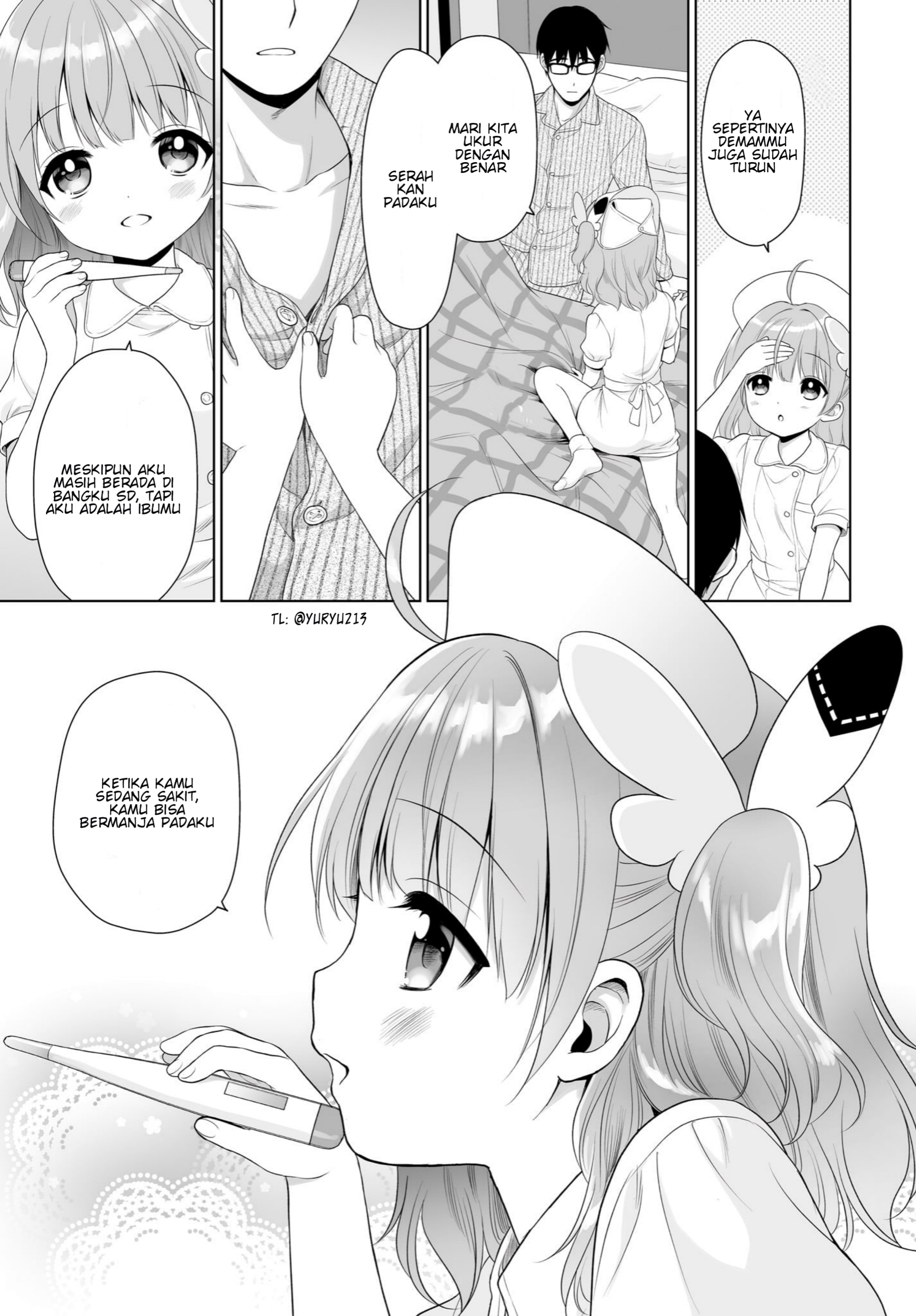 It's a new style of family. dokidoki★happy home. Chapter 1 - halaman 7