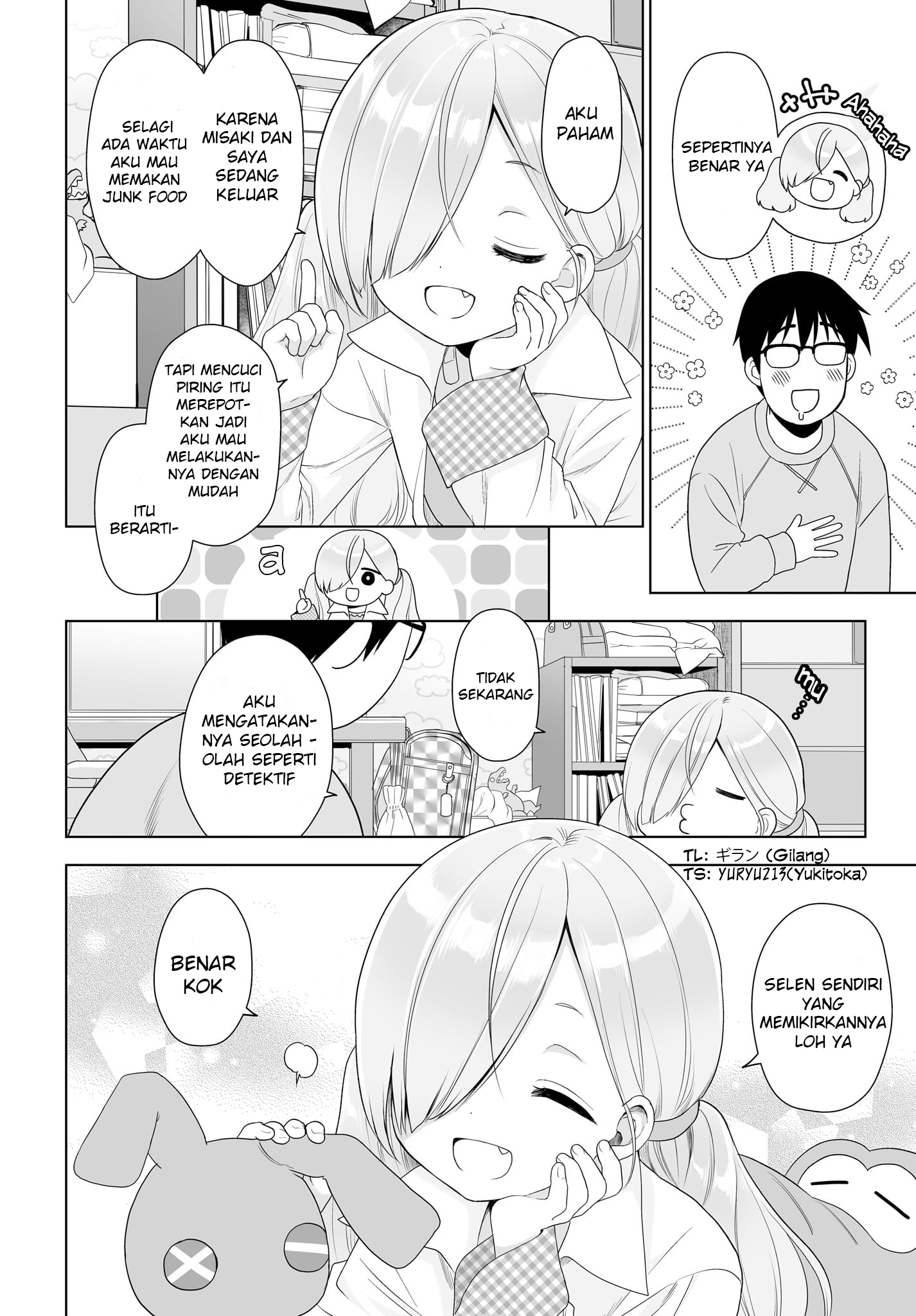 It's a new style of family. dokidoki★happy home. Chapter 3 - halaman 8