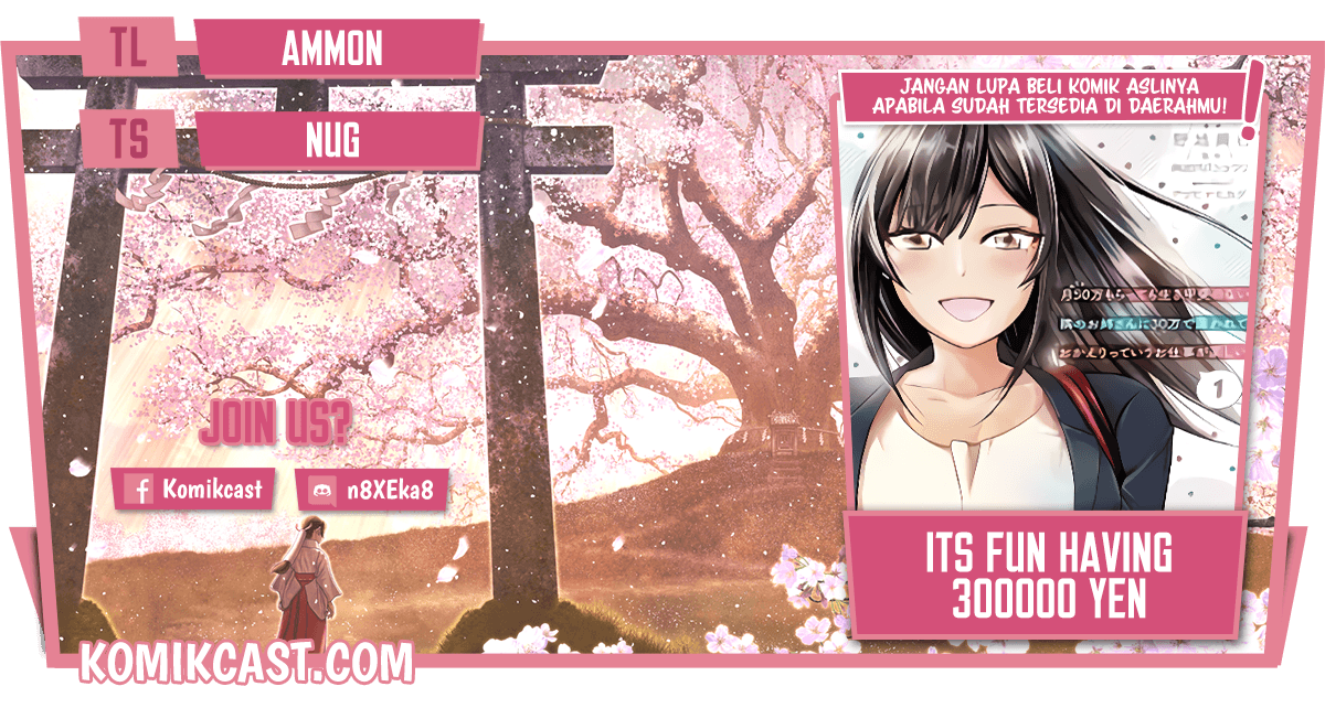 It’s Fun Having a 300,000 yen a Month Job Welcoming Home an Onee-san Who Doesn’t Find Meaning in a Job That Pays Her 500,000 yen a Month Chapter 16.1 - halaman 1