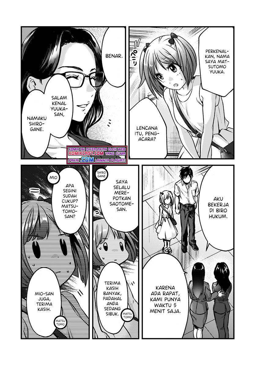 It’s Fun Having a 300,000 yen a Month Job Welcoming Home an Onee-san Who Doesn’t Find Meaning in a Job That Pays Her 500,000 yen a Month Chapter 18.2 - halaman 9