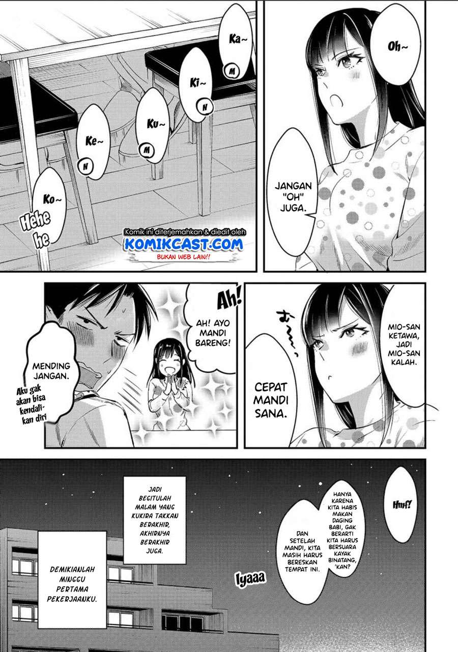 It’s Fun Having a 300,000 yen a Month Job Welcoming Home an Onee-san Who Doesn’t Find Meaning in a Job That Pays Her 500,000 yen a Month Chapter 2 - halaman 22
