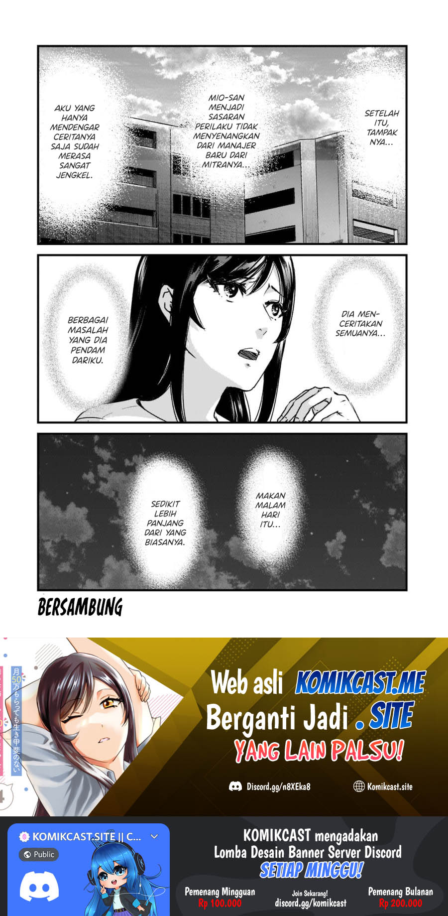 It’s Fun Having a 300,000 yen a Month Job Welcoming Home an Onee-san Who Doesn’t Find Meaning in a Job That Pays Her 500,000 yen a Month Chapter 21 - halaman 27