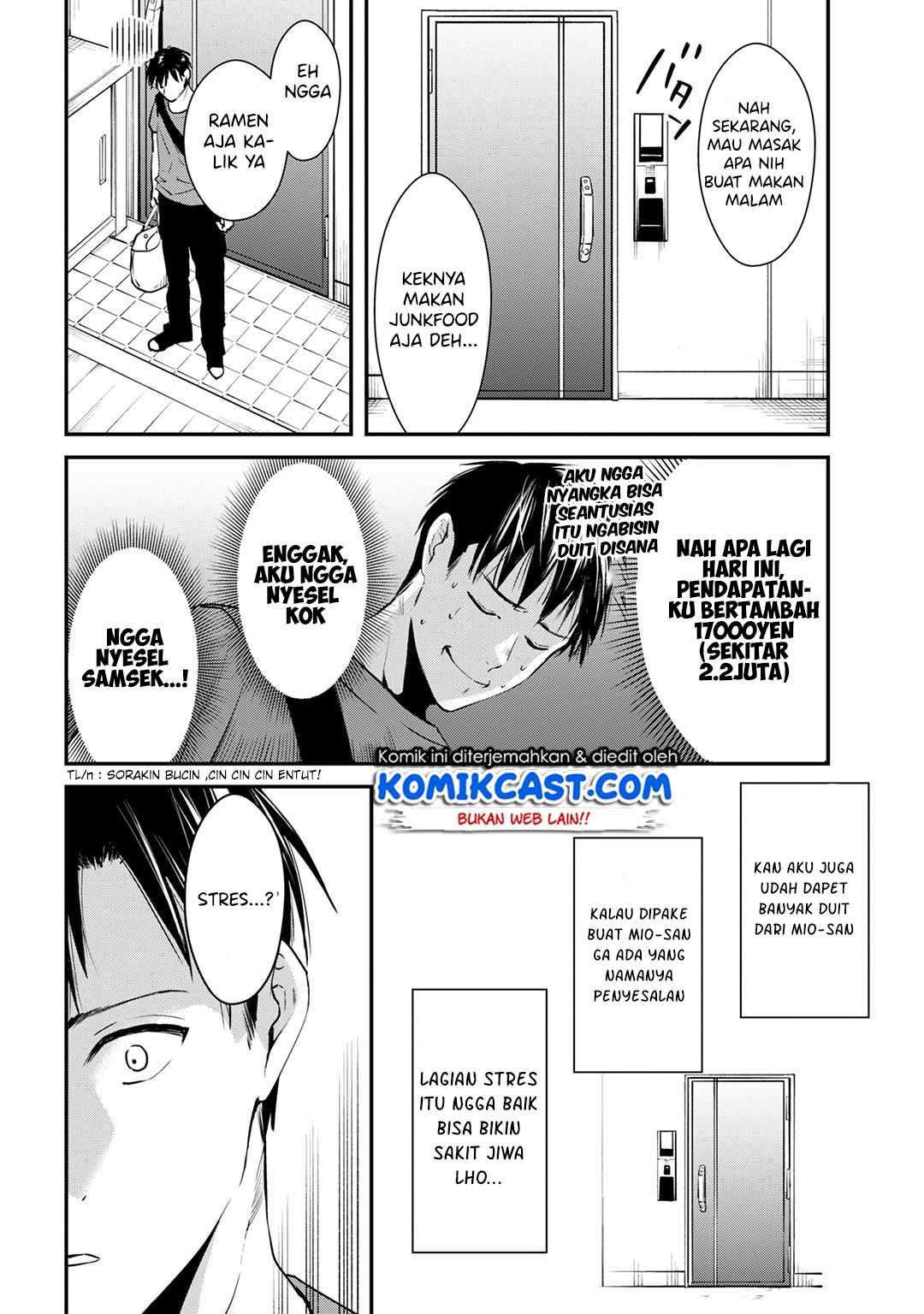 It’s Fun Having a 300,000 yen a Month Job Welcoming Home an Onee-san Who Doesn’t Find Meaning in a Job That Pays Her 500,000 yen a Month Chapter 3 - halaman 6
