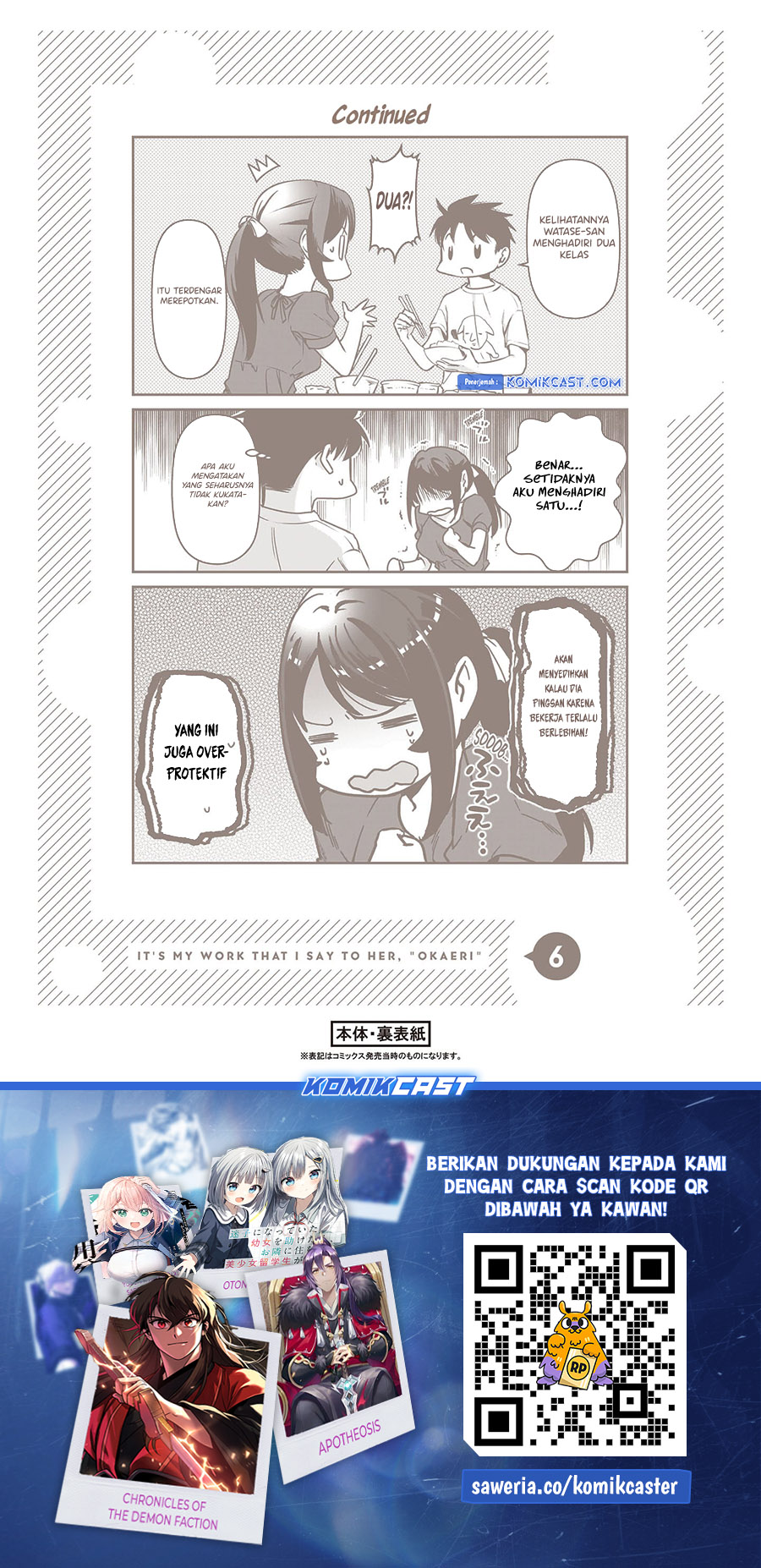 It’s Fun Having a 300,000 yen a Month Job Welcoming Home an Onee-san Who Doesn’t Find Meaning in a Job That Pays Her 500,000 yen a Month Chapter 30.5 - halaman 15