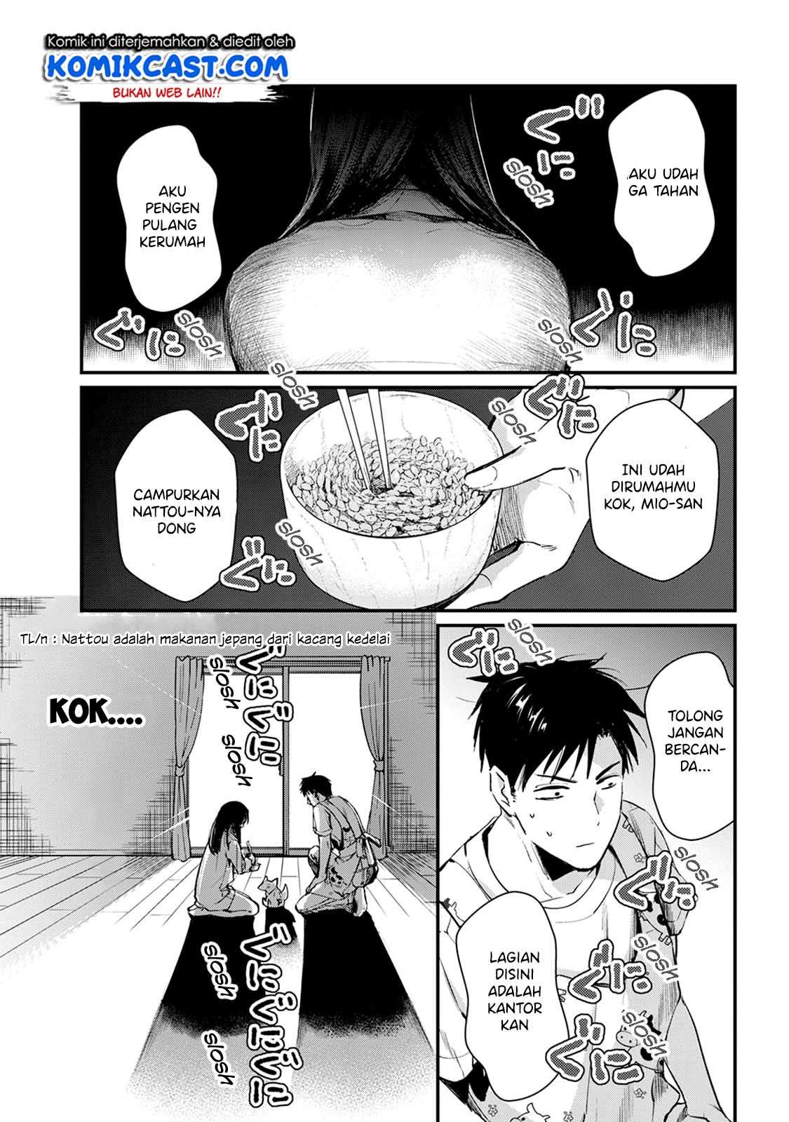 It’s Fun Having a 300,000 yen a Month Job Welcoming Home an Onee-san Who Doesn’t Find Meaning in a Job That Pays Her 500,000 yen a Month Chapter 4 - halaman 2