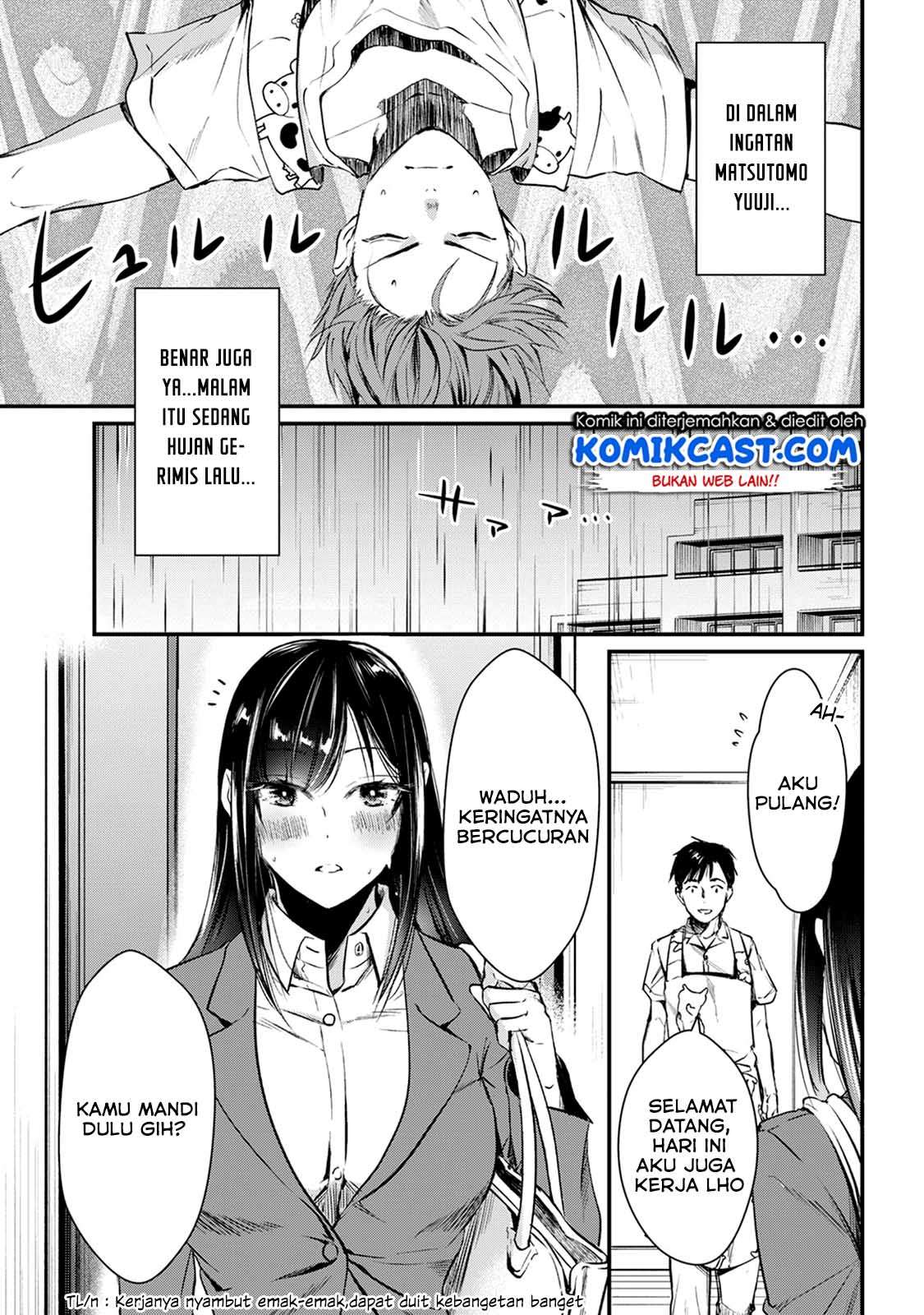 It’s Fun Having a 300,000 yen a Month Job Welcoming Home an Onee-san Who Doesn’t Find Meaning in a Job That Pays Her 500,000 yen a Month Chapter 4 - halaman 4
