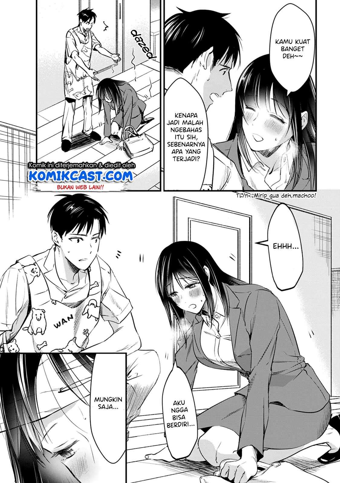 It’s Fun Having a 300,000 yen a Month Job Welcoming Home an Onee-san Who Doesn’t Find Meaning in a Job That Pays Her 500,000 yen a Month Chapter 4 - halaman 6