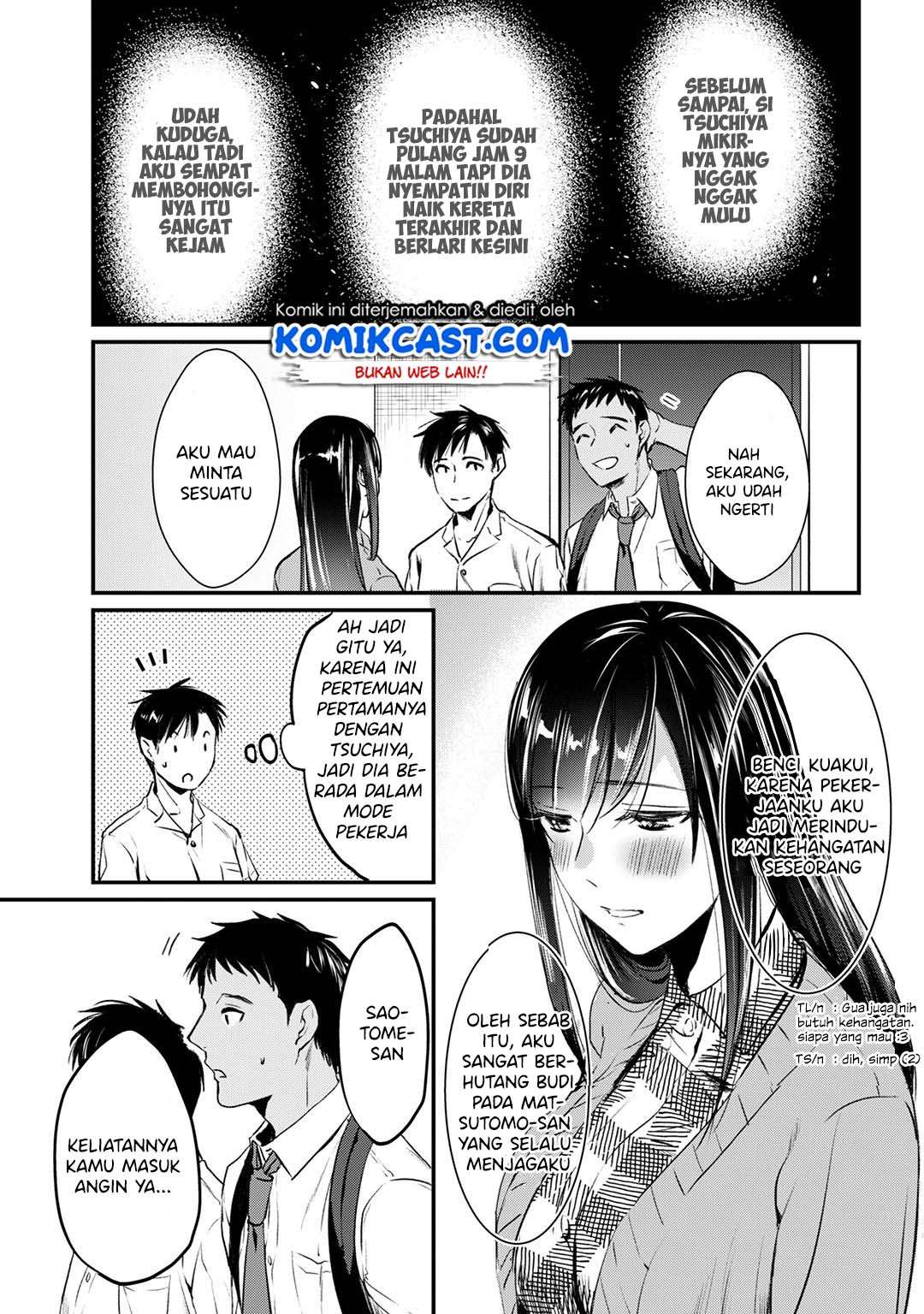 It’s Fun Having a 300,000 yen a Month Job Welcoming Home an Onee-san Who Doesn’t Find Meaning in a Job That Pays Her 500,000 yen a Month Chapter 5 - halaman 6