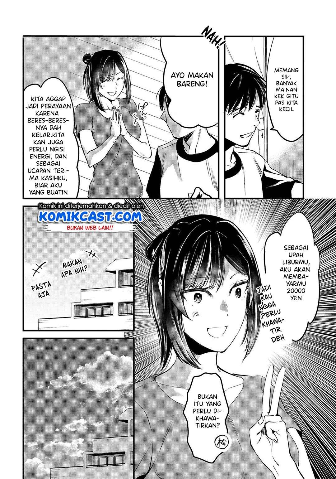 It’s Fun Having a 300,000 yen a Month Job Welcoming Home an Onee-san Who Doesn’t Find Meaning in a Job That Pays Her 500,000 yen a Month Chapter 6 - halaman 10