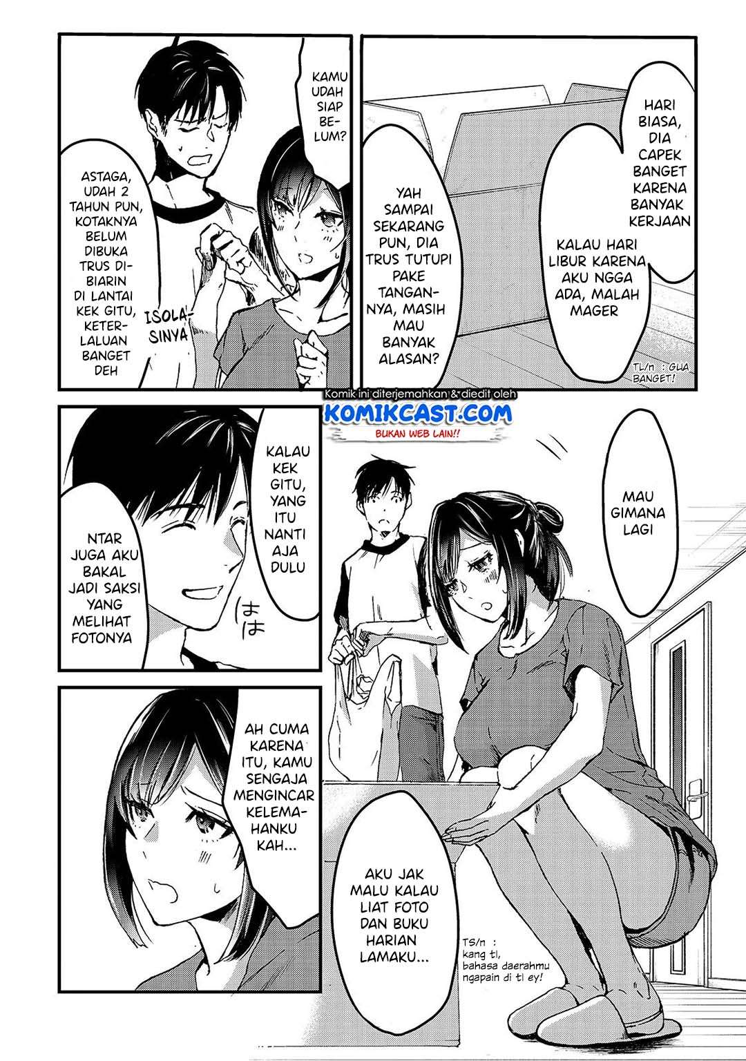 It’s Fun Having a 300,000 yen a Month Job Welcoming Home an Onee-san Who Doesn’t Find Meaning in a Job That Pays Her 500,000 yen a Month Chapter 6 - halaman 6