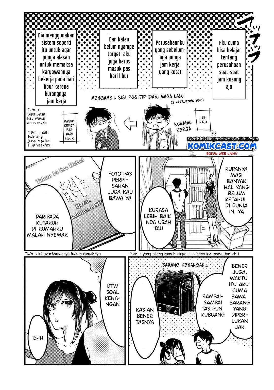 It’s Fun Having a 300,000 yen a Month Job Welcoming Home an Onee-san Who Doesn’t Find Meaning in a Job That Pays Her 500,000 yen a Month Chapter 6 - halaman 7
