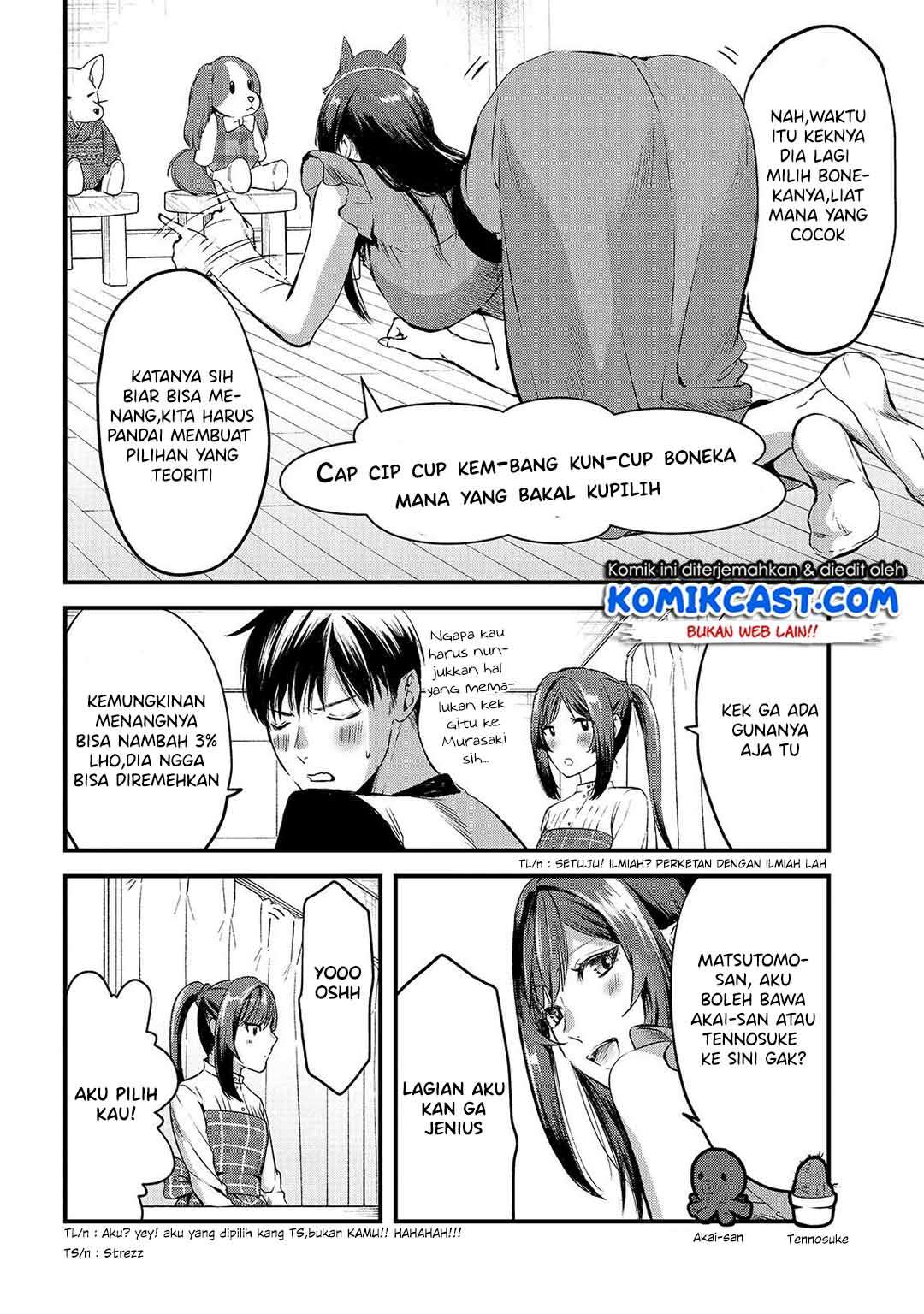 It’s Fun Having a 300,000 yen a Month Job Welcoming Home an Onee-san Who Doesn’t Find Meaning in a Job That Pays Her 500,000 yen a Month Chapter 7 - halaman 7