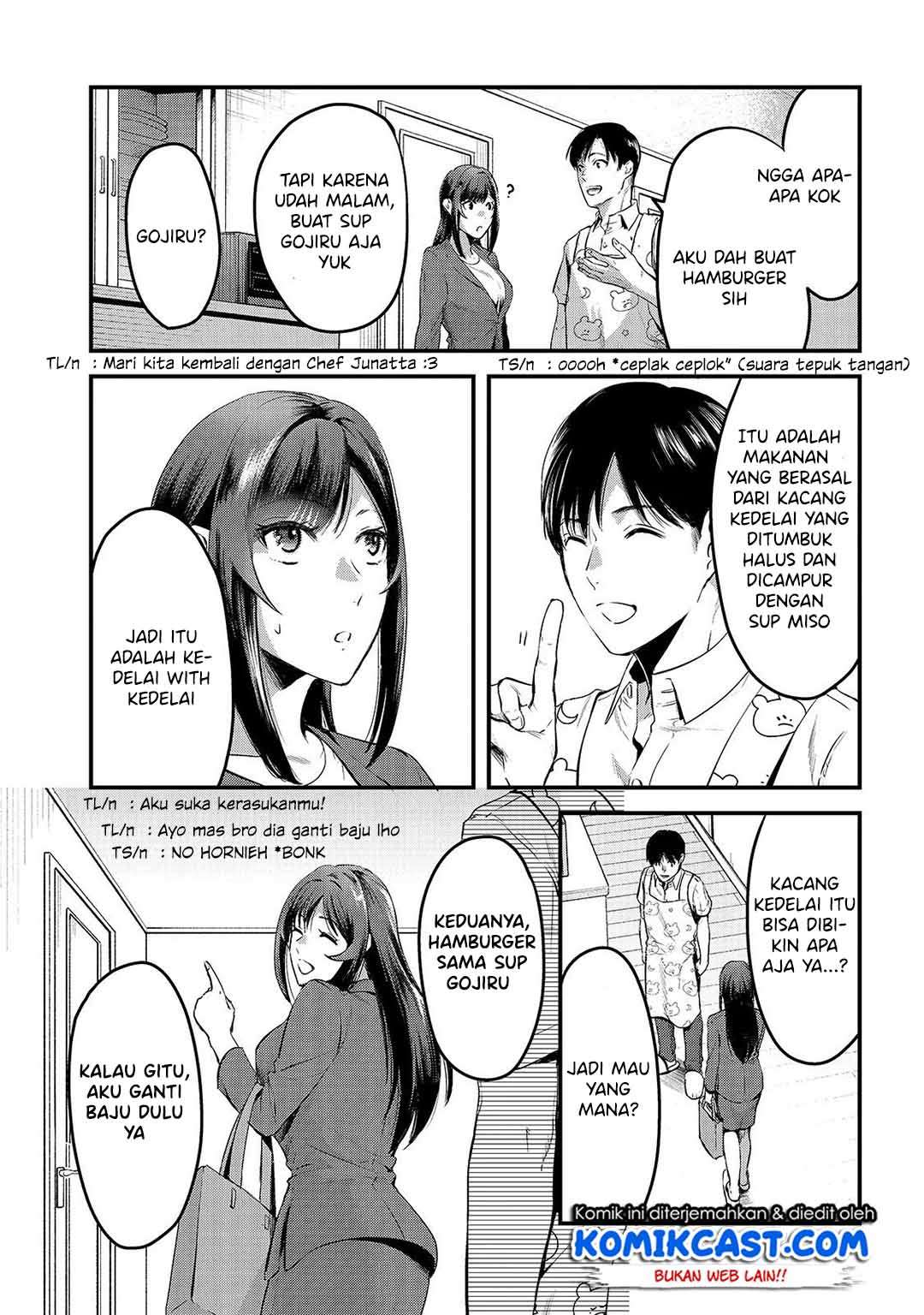 It’s Fun Having a 300,000 yen a Month Job Welcoming Home an Onee-san Who Doesn’t Find Meaning in a Job That Pays Her 500,000 yen a Month Chapter 8 - halaman 10