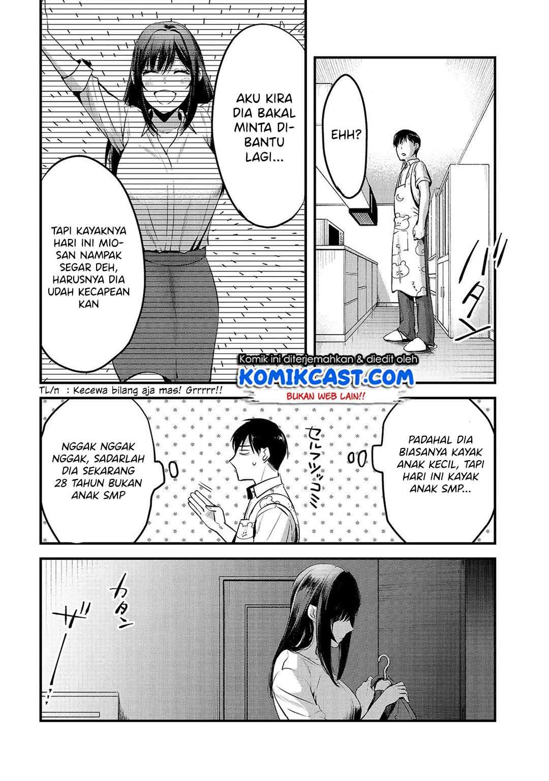 It’s Fun Having a 300,000 yen a Month Job Welcoming Home an Onee-san Who Doesn’t Find Meaning in a Job That Pays Her 500,000 yen a Month Chapter 8 - halaman 11