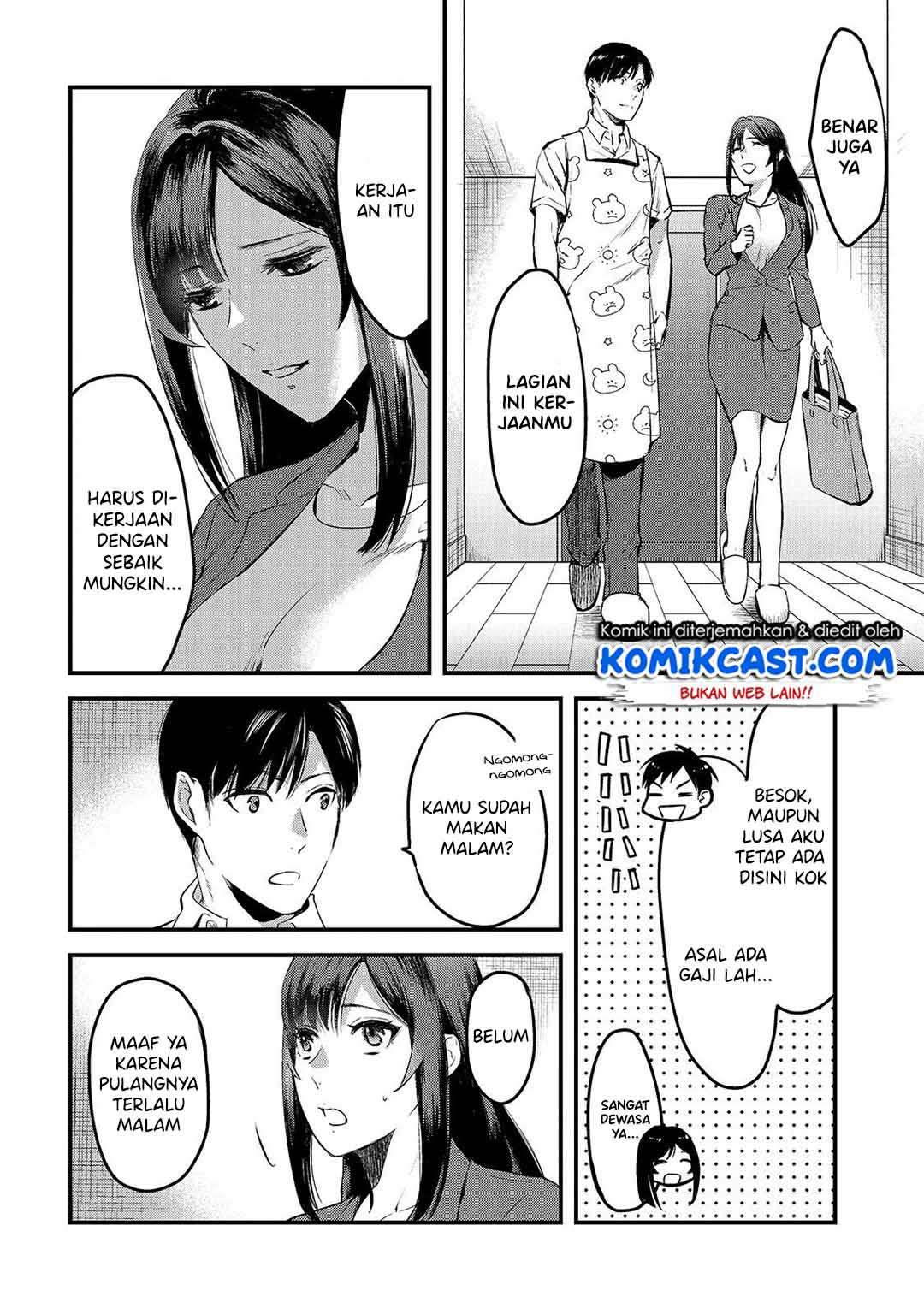 It’s Fun Having a 300,000 yen a Month Job Welcoming Home an Onee-san Who Doesn’t Find Meaning in a Job That Pays Her 500,000 yen a Month Chapter 8 - halaman 9
