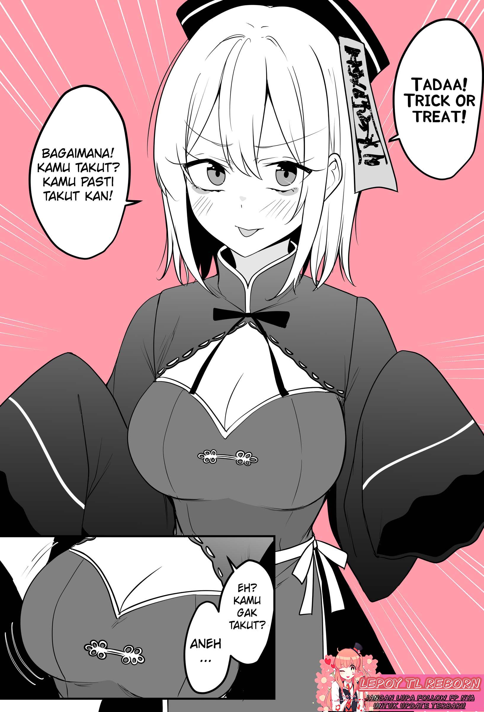It's Impossible To Scare Away People With Those Breasts Chapter 0 - halaman 2