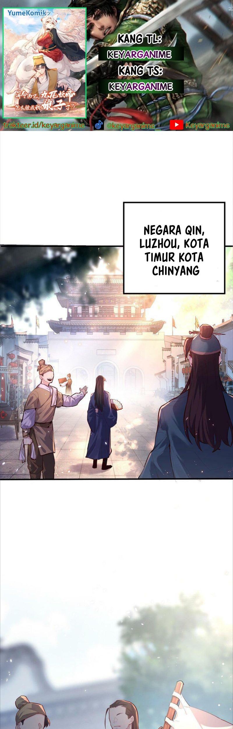 It’s Just Fortune-Telling, How Did the Nine-Tailed Demon Emperor Become My Wife?! Chapter 1 - halaman 1