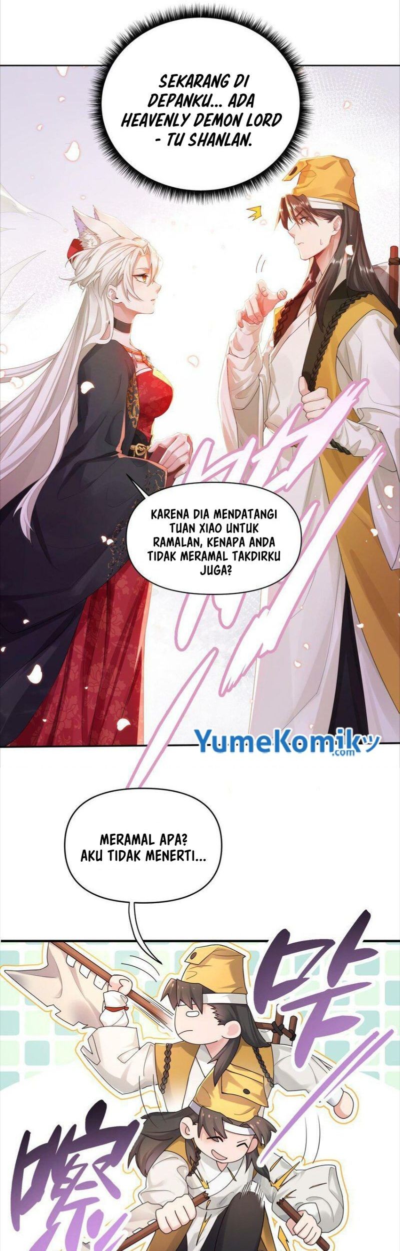 It’s Just Fortune-Telling, How Did the Nine-Tailed Demon Emperor Become My Wife?! Chapter 1 - halaman 45