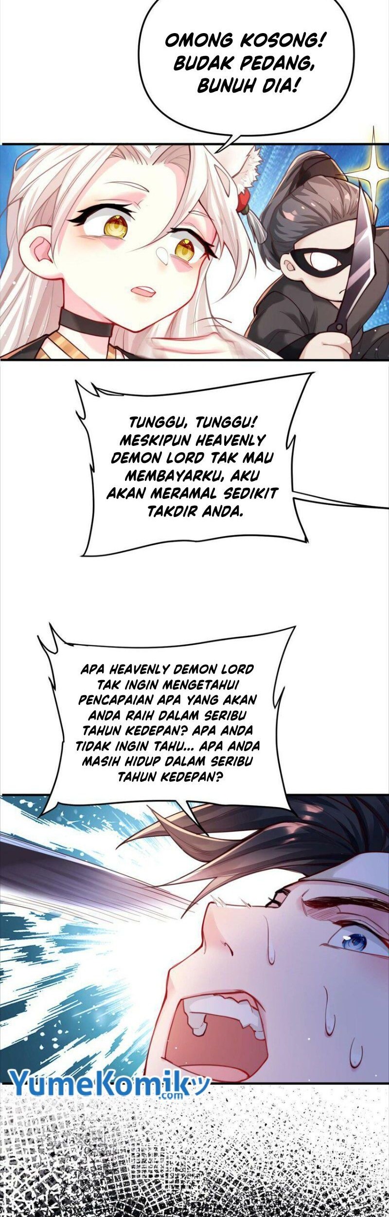 It’s Just Fortune-Telling, How Did the Nine-Tailed Demon Emperor Become My Wife?! Chapter 1 - halaman 58