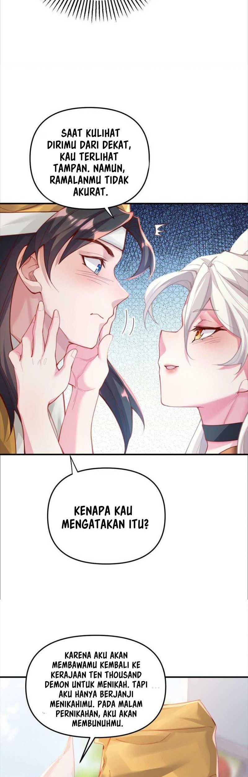 It’s Just Fortune-Telling, How Did the Nine-Tailed Demon Emperor Become My Wife?! Chapter 2 - halaman 19